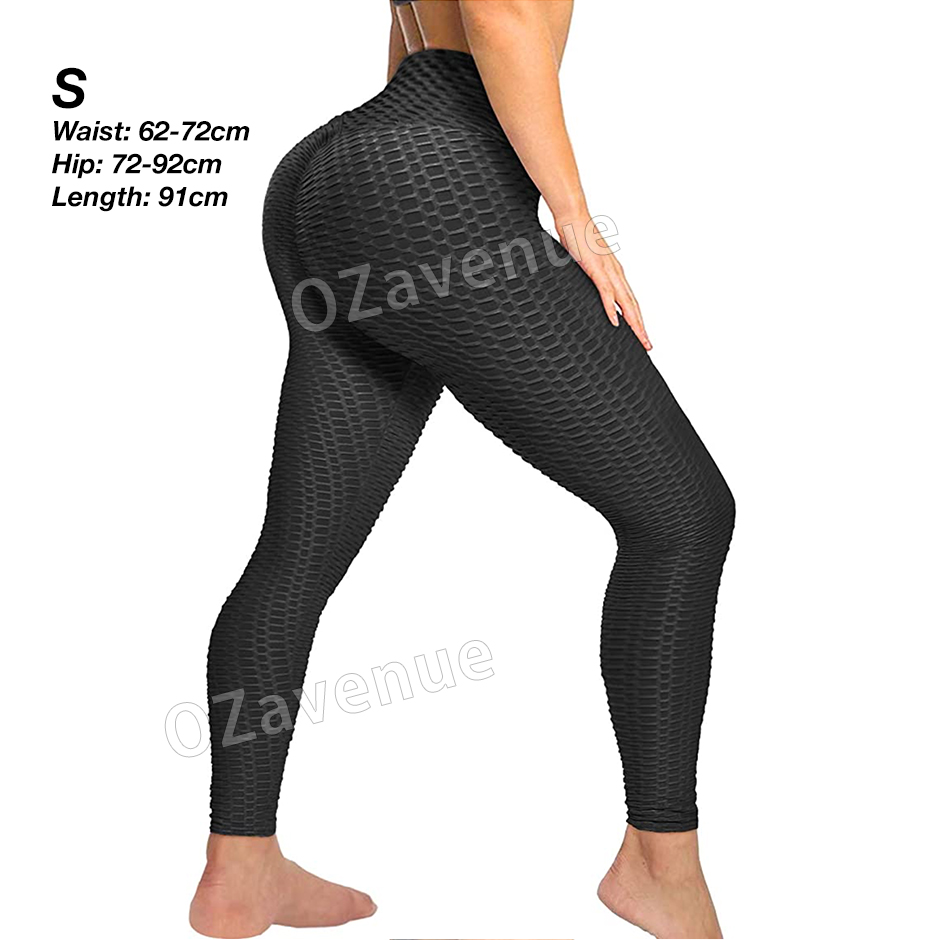 Buy YAMOM Women High Waisted Scrunch Booty Butt Lifting Leggings Workout  Ruched Yoga Pants Tummy Control Tights, Dark Grey, Medium at
